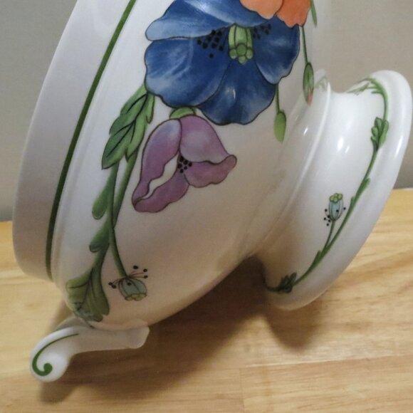 Villeroy Boch Amapola Soup Tureen w/Lid Germany 6.5" Diameter No Ladle - Picture 6 of 11